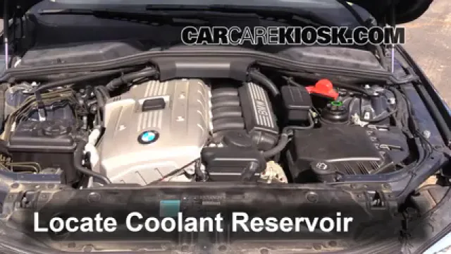 2007 BMW 525i 3.0L 6 Cyl. Refrigerante (anticongelante) Sellar pérdidas
